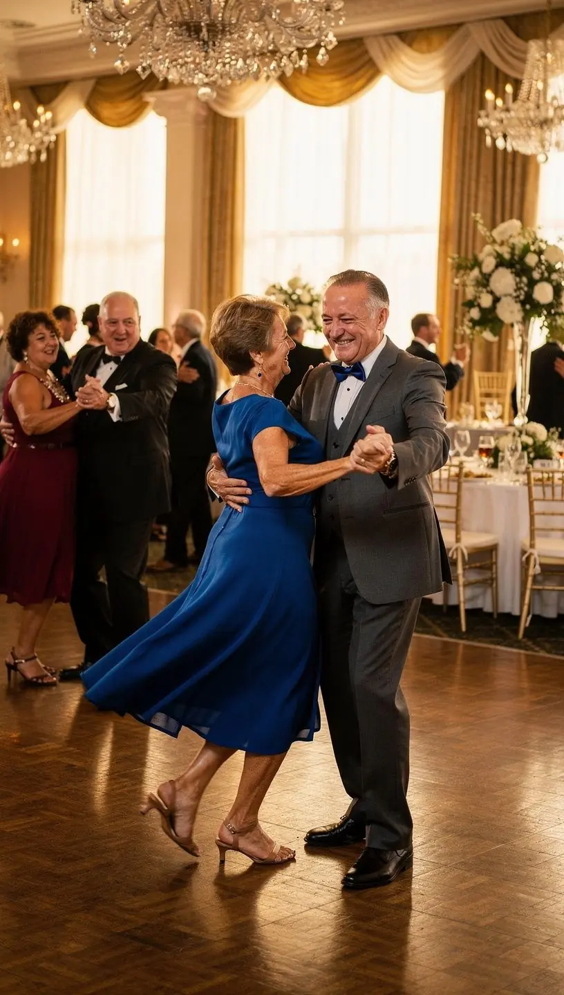 Dancers enjoying social dance for emotional wellness
